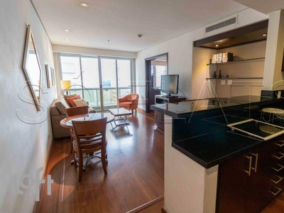 Apartamento à venda em Itaim Bibi com 57 m², 1 quarto, 1 suíte, 1 vaga