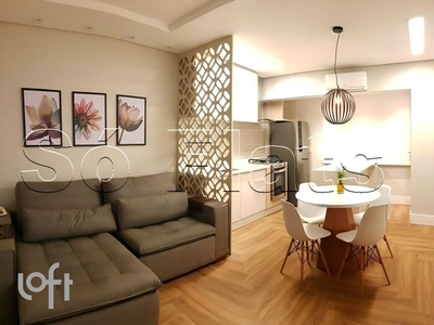 Apartamento à venda em Moema Pássaros com 50 m², 1 quarto, 1 suíte, 1 vaga