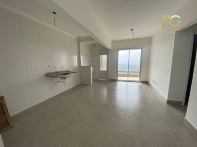 Apartamento em Campo da Aviação, Praia Grande/SP de 54m² 1 quartos à venda por R$ 394.000,00