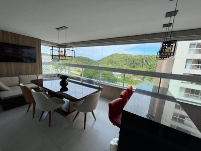 Apartamento em Canto do Forte, Praia Grande/SP de 147m² 3 quartos para locação R$ 16.000,00/mes