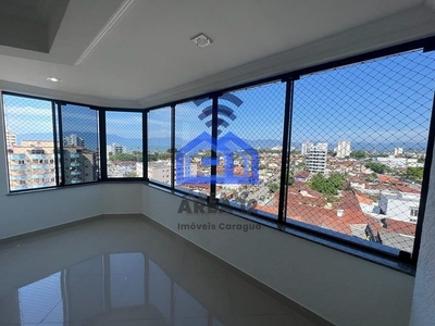 Apartamento em Centro, Caraguatatuba/SP de 129m² 3 quartos para locação R$ 4.500,00/mes