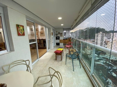 Apartamento em Pompéia, Santos/SP de 136m² 3 quartos à venda por R$ 1.589.000,00