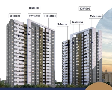 Apartamento em Vila Industrial, São José dos Campos/SP de 56m² 2 quartos à venda por R$ 399.739,00