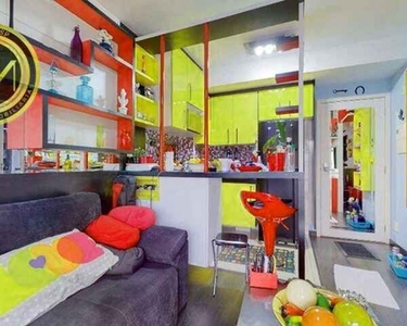 Apartamento com 1 dormitório à venda, 33 m² por R$ 742.000,00 - Chácara Santo Antônio - Sã
