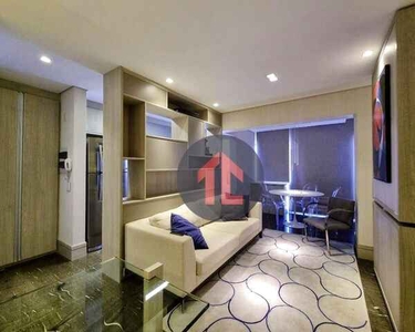 Apartamento com 1 dormitório à venda, 46 m² por R$ 755.000,00 - Cambuí - Campinas/SP