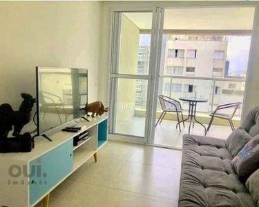 Apartamento com 1 dormitório à venda, 64 m² por R$ 739.000,00 - Cerqueira César - São Paul