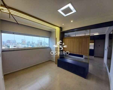 Apartamento com 2 dormitórios à venda, 77 m² por R$ 689.000,00 - Campo Grande - Santos/SP