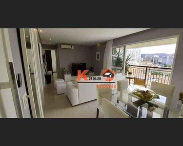Apartamento com 3 dormitórios à venda, 80 m² por R$ 742.000,00 - Gonzaga - Santos/SP