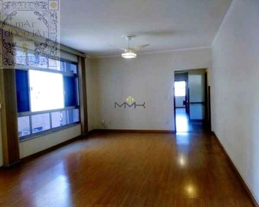 Apartamento com 3 dormitórios, piso laminado 1 suite - José Menino - Santos/SP