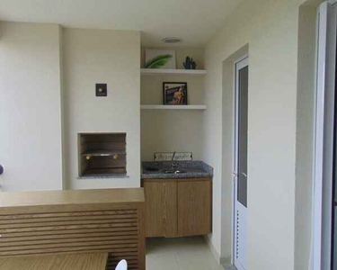 Apartamento com 3 quartos (1 suíte) - 86m e varanda gourmet com churrasqueira - Ar condici