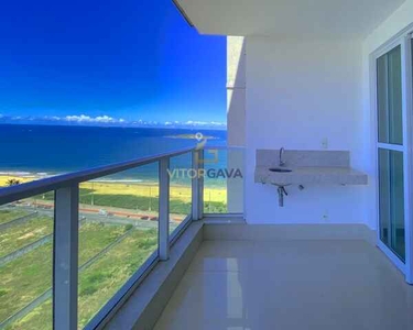 Apartamento com vista pro mar e 3 quartos amplo na Praia de Itaparica - Vila Velha