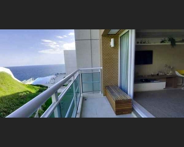 APARTAMENTO Duplex - Tortugas: Varanda, vista mar, 02 quartos, 03 banheiros, 02 vagas. Gua