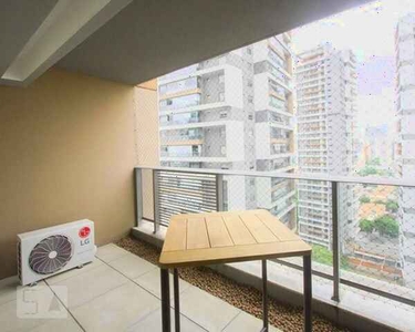 Apartamento pronto mobiliado 43m² com 1 suíte, 1 vaga em Brooklin Paulista - São Paulo - S