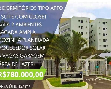 Apartamento Residencial à venda, Green Fields Residence Club, São José do Rio Preto -