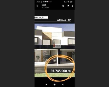 Casa com 3 dormitórios à venda, 145 m² por R$ 745.000,00 - Vila Esperia - Atibaia/SP