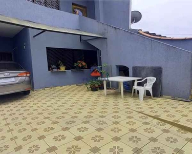 Casa com 5 dorms, Guilhermina, Praia Grande - R$ 675 mil, Cod