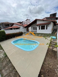 casa com piscina privativa condominio parque stella maris 6/4 4 suites 5 quartos terreos