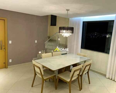 Cobertura com 3 dormitórios à venda, 182 m² por R$ 730.000 - Diamante (Barreiro) - Belo Ho