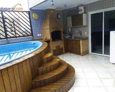 Cobertura com 3 dormitórios à venda, 207 m² por R$ 790.000 - Marapé - Santos/SP