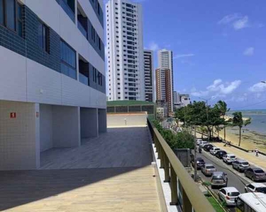 Lindo apartamento na beira mar de Casa Caiada com 95m² - Estação Marcos Freire