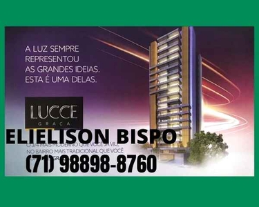 Lucce Graça - Lançamento. Apartamento com 3/4 sendo 1 suíte, 2 vagas, 86m² (B62