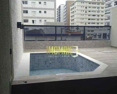 Sobrado com 3 suítes com piscina à venda, 178 m² por R$ 760.000 - Vila Guilhermina - Praia
