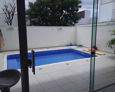 Sobrado com 3 suítes e área de lazer com piscina e espaço gourmet para venda em Sorocaba n