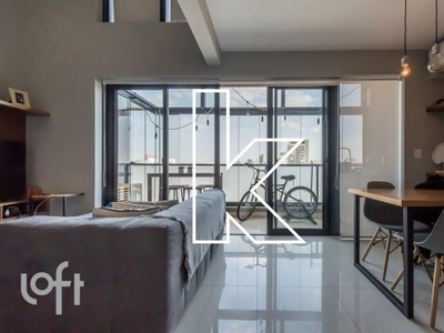 Apartamento à venda em Campo Belo com 60 m², 1 quarto, 1 suíte, 2 vagas