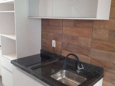 Apartamento com 1 dormitório para alugar, 21 m² por r$ 1.400,01/mês - vila assunção - santo andré/sp