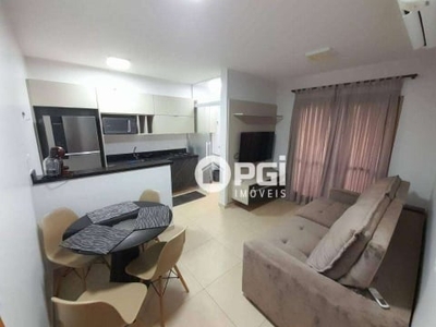 Apartamento com 2 dormitórios para alugar, 57 m² por r$ 3.564,03/mês - residencial flórida - ribeirão preto/sp