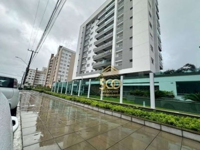 Apartamento com 3 dormitórios para alugar, 101 m² por r$ 5.400/mês - jardim atlântico - florianópolis/sc