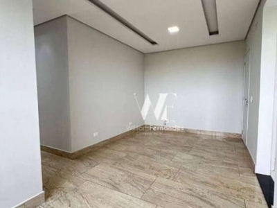 Apartamento com 3 dormitórios para alugar, 59 m² por r$ 1.685,00/mês - vila massucheto - americana/sp