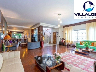 Casa com 4 dormitórios à venda, 380 m² por r$ 6.000.000,00 - jardim paulistano - são paulo/sp