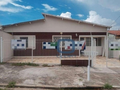 Casa com 3 dormitórios e 1 suíte, ponte preta, campinas/ sp