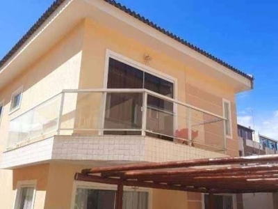 Casa com 4 dormitórios à venda, 152 m² por r$ 728.000,00 - ipitanga - lauro de freitas/ba