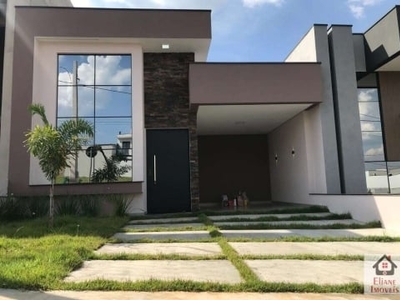 Casa em condomínio fechado com 3 quartos à venda no loteamento park gran reserve, indaiatuba por r$ 1.100.000