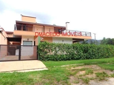 Casa em condomínio fechado com 4 quartos para alugar na rua mar virado, 15, praia da lagoinha, ubatuba por r$ 1.350 por dia