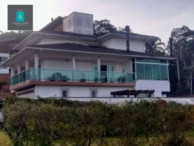 Casa em condomínio fechado com 4 quartos para alugar no cacupé, florianópolis , 428 m2 por r$ 16.000