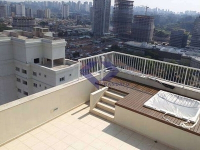 Cobertura duplex a venda no brooklin são paulo sp 227m² área útil