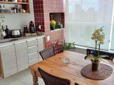 ** fuerte ventura - lindo apartamento em andar alto c/ varanda gourmet c/ churrasqueira **