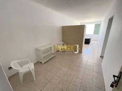 Kitnet com 1 dormitório à venda, 40 m² por r$ 235.000,00 - vila guilhermina - praia grande/sp