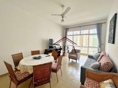 Locação anual beira mar - apartamento com 3 dormitórios para alugar, 90 m² por r$ 3.800/mês - praia das pitangueiras - guarujá/sp