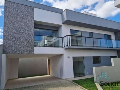 Sobrado com 3 dormitórios à venda, 157 m² por r$ 719.000 - atuba - pinhais/pr