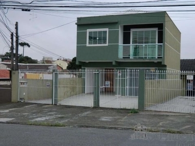 Sobrado duplex de frente para a rua para alugar no xaxim