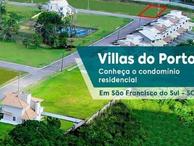 Terreno à venda em iperoba, são francisco do sul por r$ 385.000