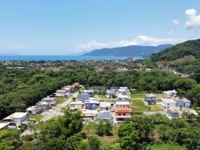 Terreno em condomínio fechado à venda na rua capitanias, 10, praia da lagoinha, ubatuba por r$ 450.000