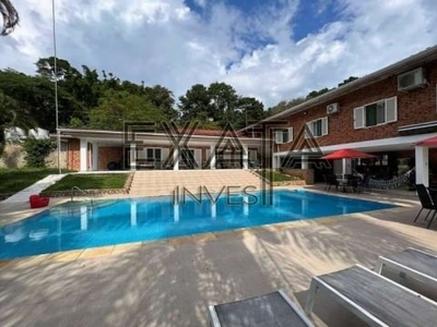 Condomínio Parque Silvino Pereira Terreno 5.166,00m², (70 m de frente), Construção 842,05 m², 5 dormitórios sendo 1suíte, piscina, quadra de tênis!