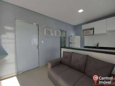 Apartamento com 1 dormitório para alugar, 0 m² por r$ 350,00/dia - centro - balneário camboriú/sc