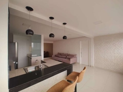 Apartamento com 1 dormitório para alugar, 56 m² por r$ 6.990,00/mês - vila da serra - nova lima/mg