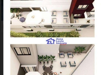 Apartamento com 2 dormitórios à venda, 54 m² por r$ 410.000,00 - vila carrão - são paulo/sp